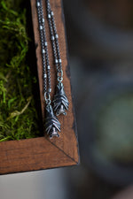 Only 3 Available! Hanging Bat Charm Necklace -  18" Chain Included