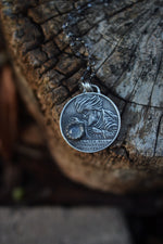 Only 1 Left! Fortune Teller Gemstone Necklace - White Moonstone - 18" Beaded Chain Included