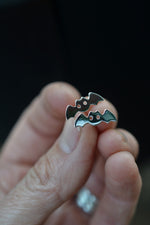 Cute Bat Studs - Sterling Silver