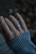 SALE! Sterling Silver Mountain Range Ring -  Size 11 Only