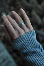 SALE! Sterling Silver Mountain Range Ring -  Size 11 Only