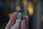 PRE-ORDER - Sun/Moon Cigar Style Ring - Made in Your Size!