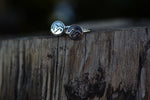 SALE! Sterling Silver Mountain Range Ring -  Size 11 Only