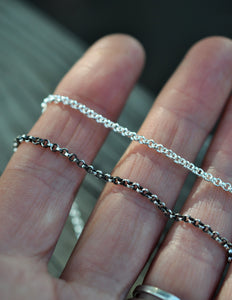 Medium Rolo Style Chain - Choose Your Length - Unisex
