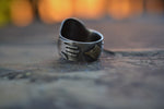 PRE-ORDER - Sun/Moon Cigar Style Ring - Made in Your Size!