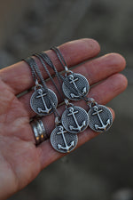 Anchor/Rope Necklace - 20" Chain Included