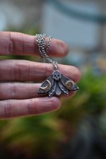 Sun/Moon Moth Charm - SOLD OUT