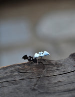 Cute Bat Studs - Sterling Silver