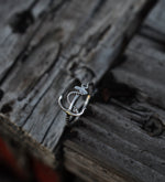 Anchor and Rope Ring - Sterling Silver - Only SIZES 7 and 10 are left!