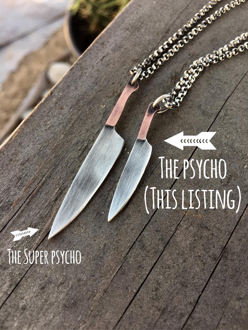 The Psycho - Mini Chef Knife Charm - NO CHAIN